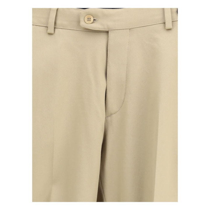 Brioni Bicolor Cotton Chino Pants