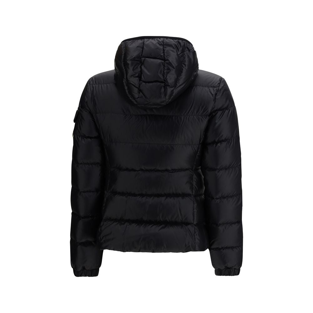 Moncler Black Polyamide Coat
