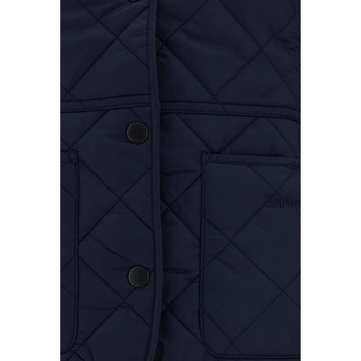 Barbour Blue Polyamide Full-Length Jacket