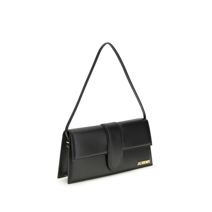 Jacquemus Black Calf Leather Bos Taurus Shoulder Bag