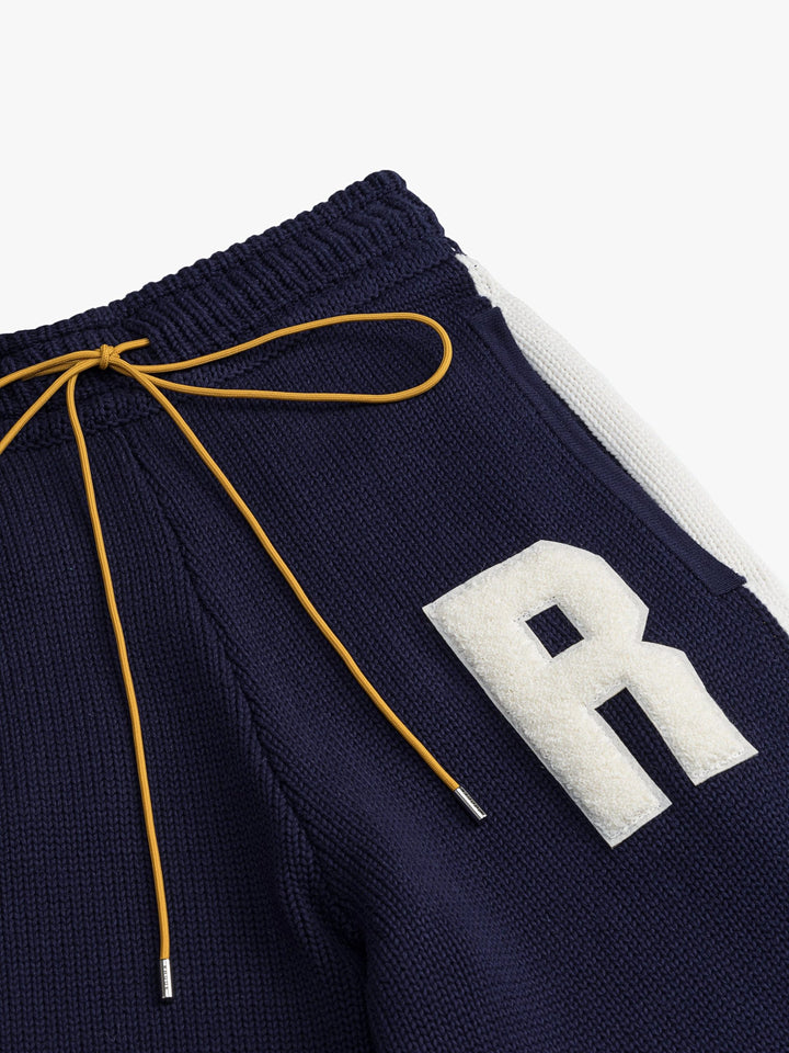 Rhude Navy Blue Fibres Casual Pants
