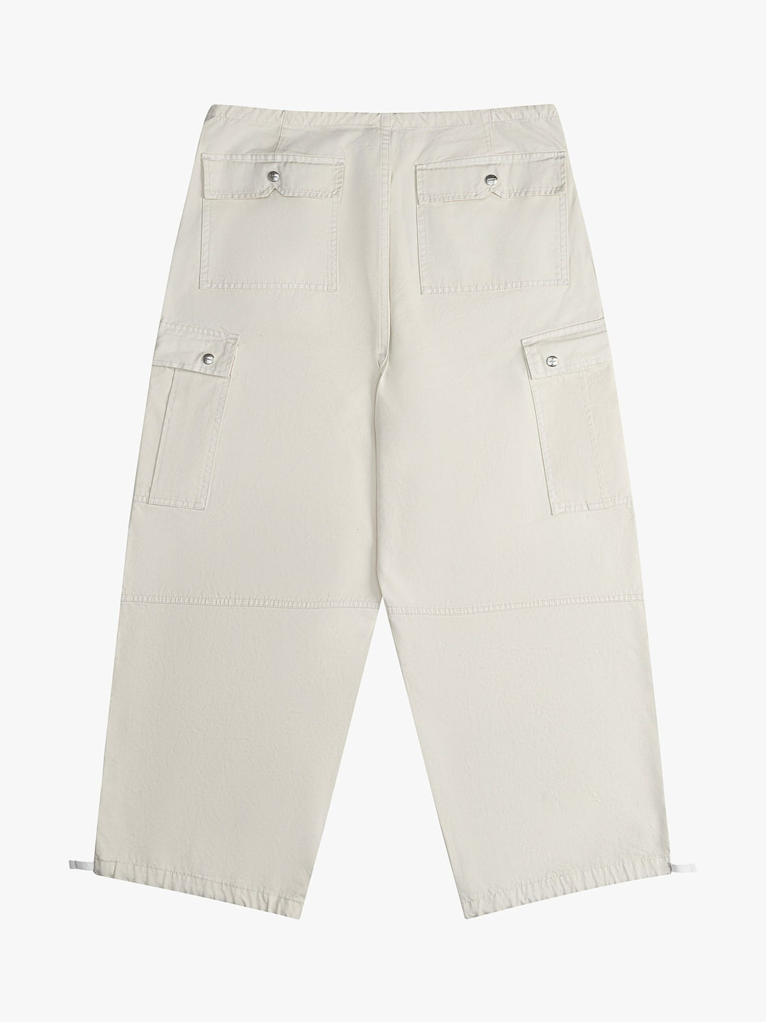 Rhude White Cotton Cargo Pants