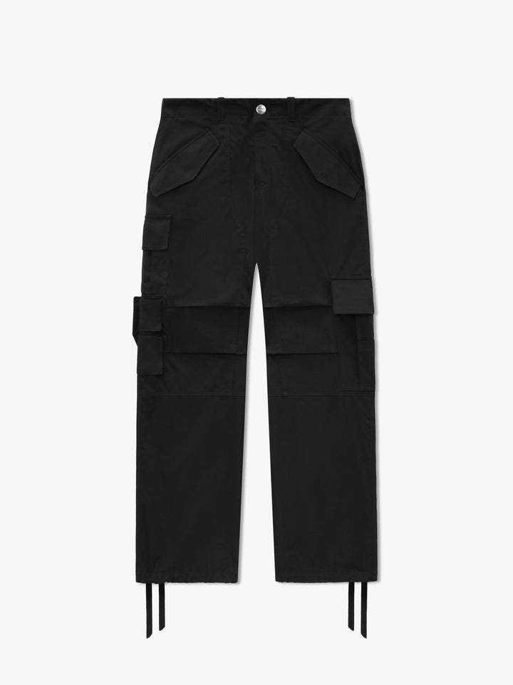 Rhude Black Cotton Cargo Pants