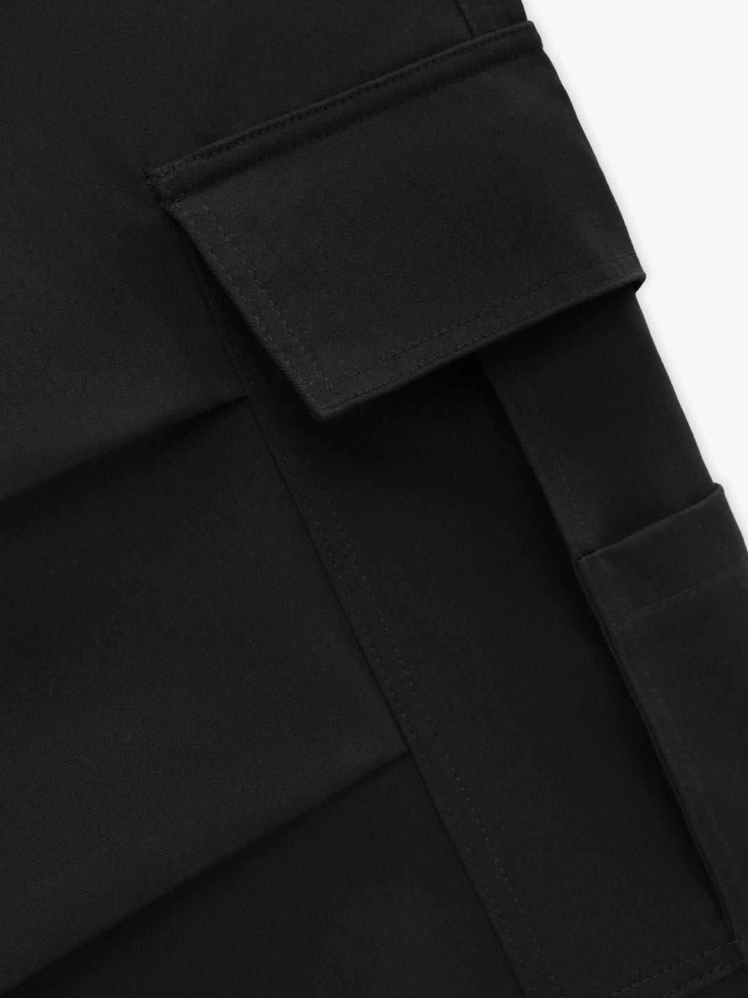 Rhude Black Cotton Cargo Pants