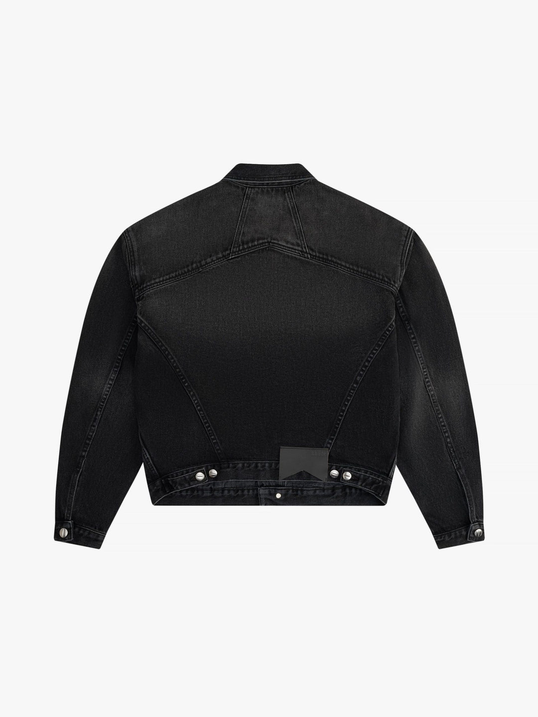 Rhude Black Cotton Denim Jacket