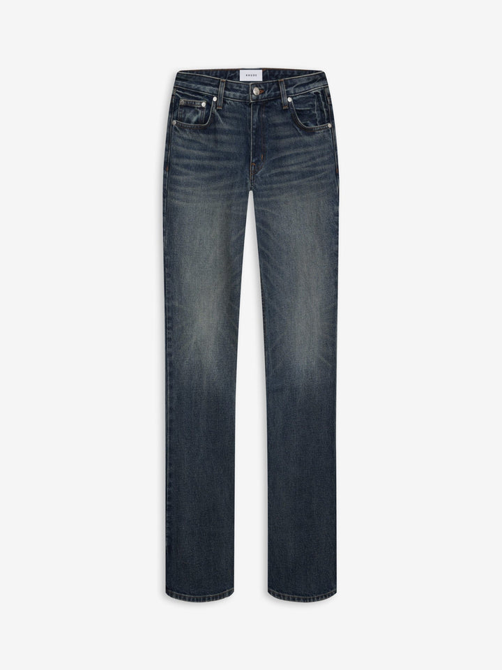Rhude Blue Cotton Flared Jeans