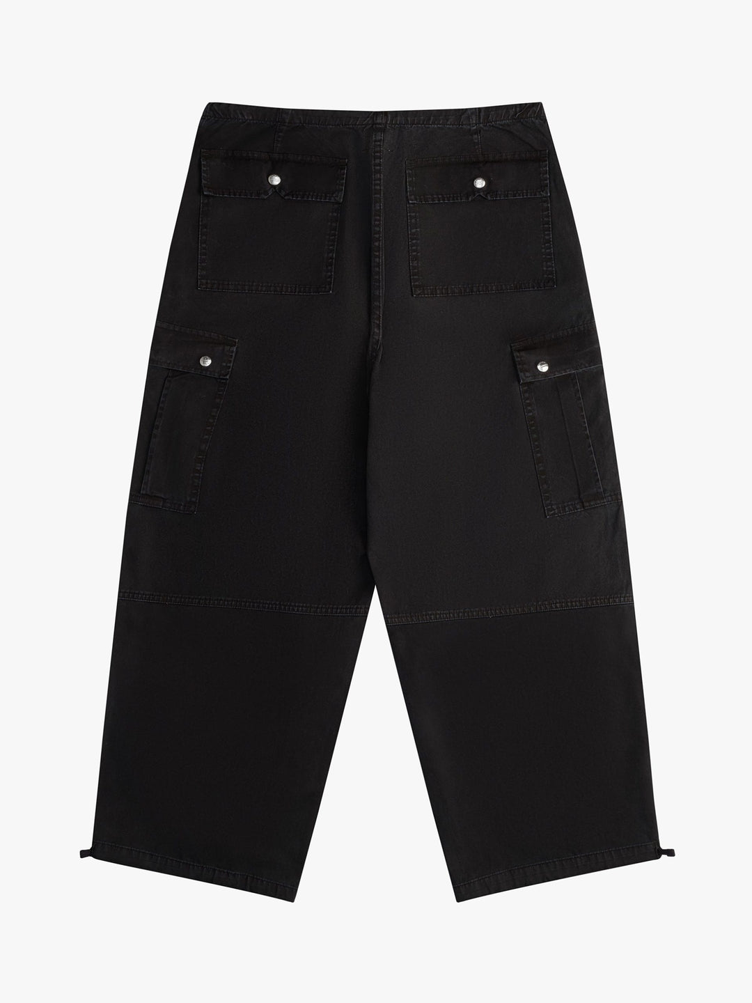 Rhude Black Cotton Cargo Pants