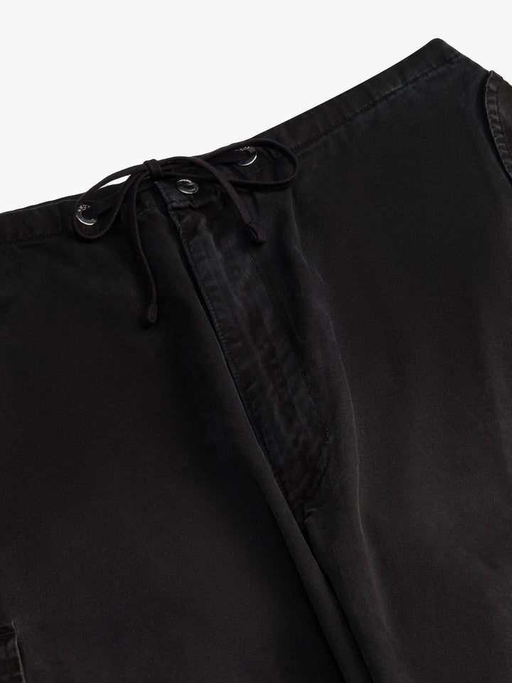 Rhude Black Cotton Cargo Pants
