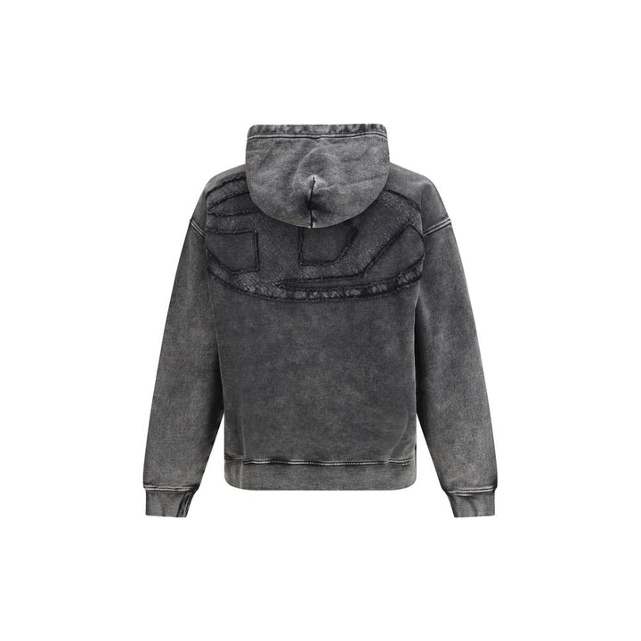 Diesel Black Cotton Sweatshirt