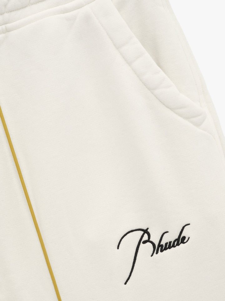 Rhude Blue Cotton Joggers (Workout Pants)