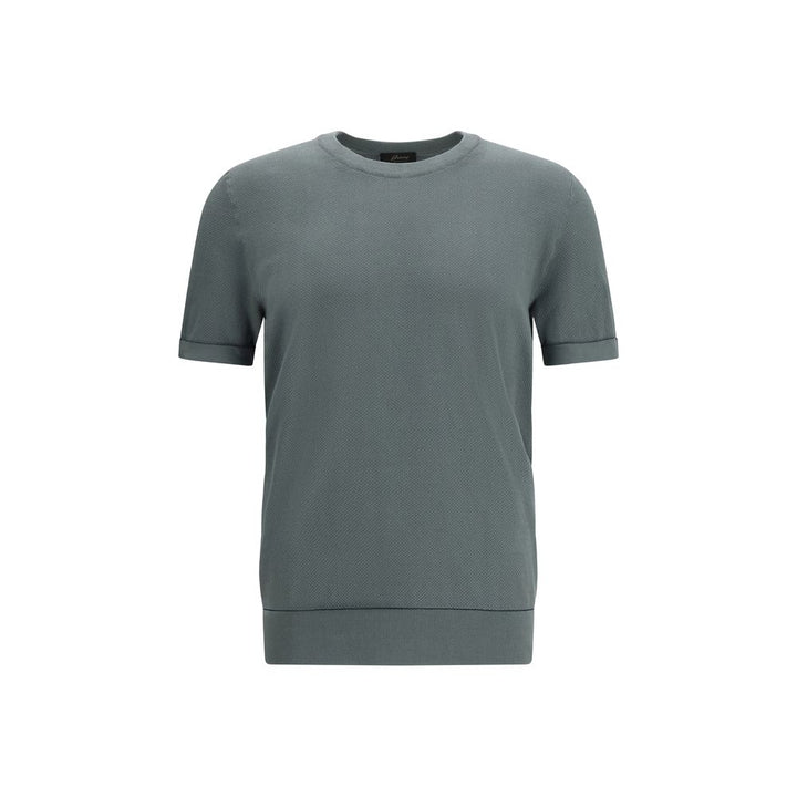 Brioni Bicolor Cotton T-Shirt