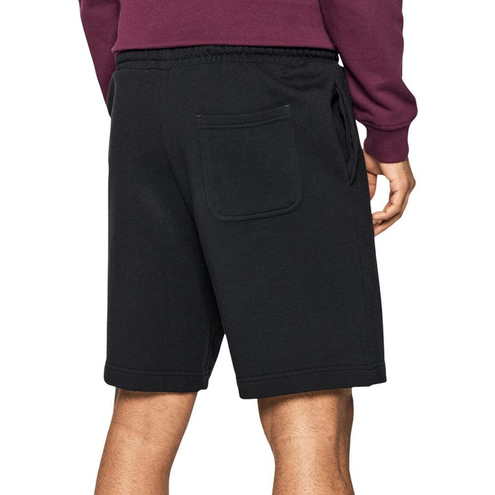 Lyle & Scott Black Cotton Bermuda Shorts