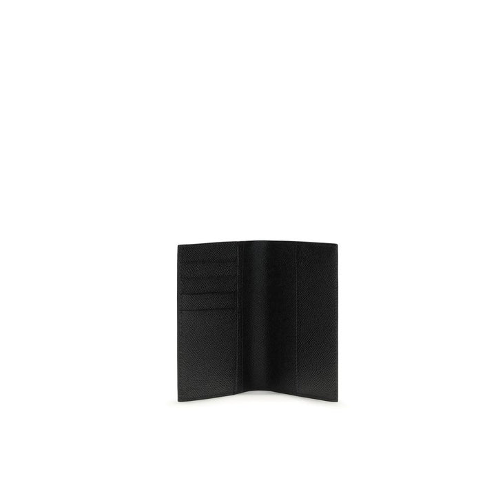 Dolce & Gabbana Black Calf Leather Bos Taurus Wallet