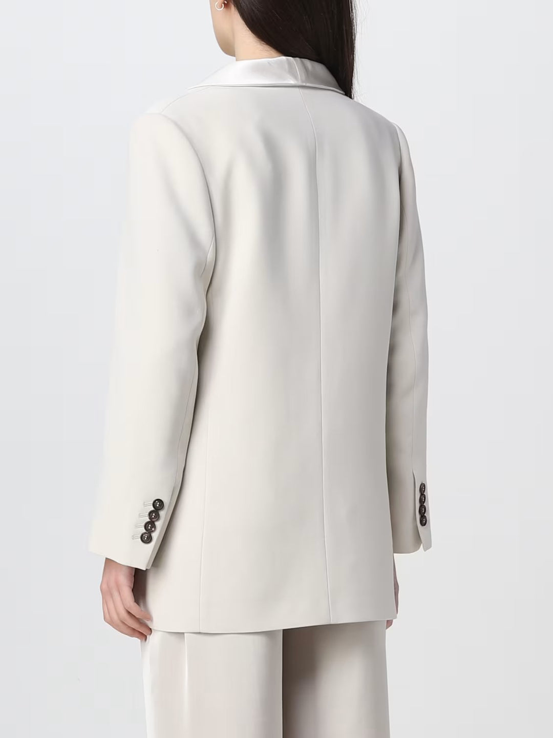 Brunello Cucinelli White Viscose Clothing