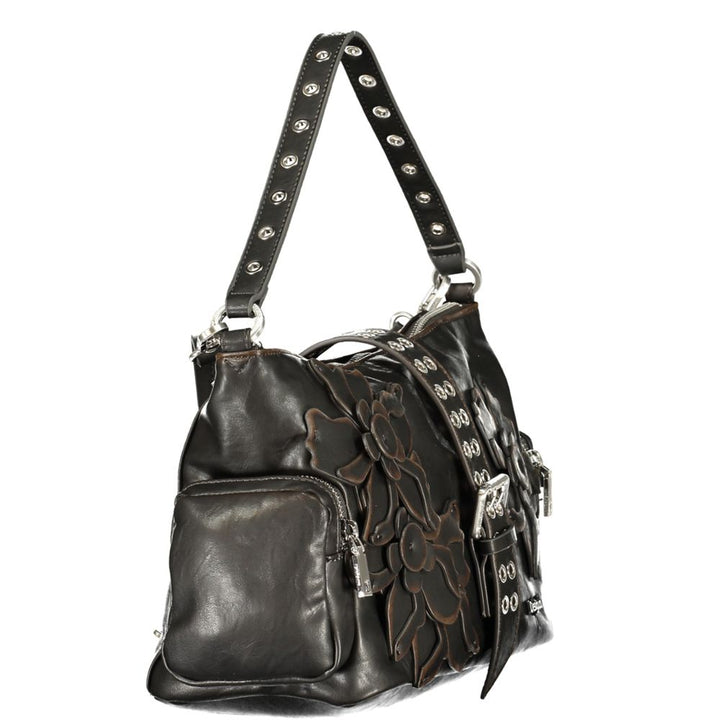 Desigual Marrone Polyurethane Women Handbag