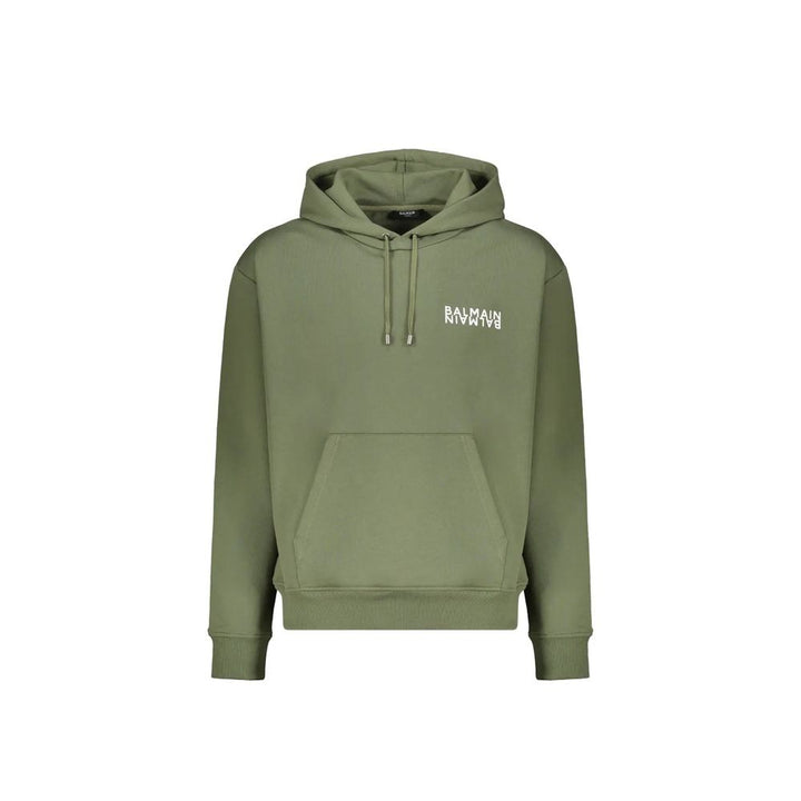 Balmain Bicolor Cotton Hoodie