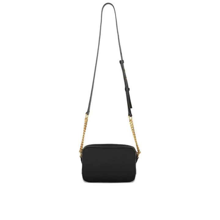 Balmain Black Cotton Shoulder Bag