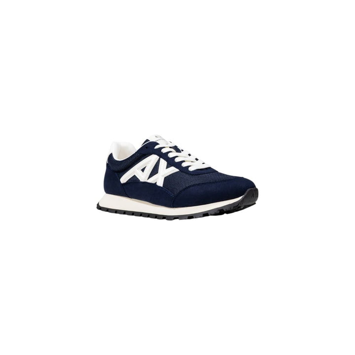 Armani Exchange Bicolor Polyester Athletic Sneakers