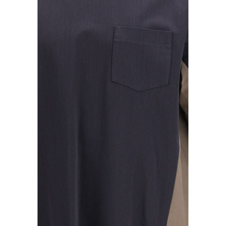 Sacai Black Cotton Sportswear