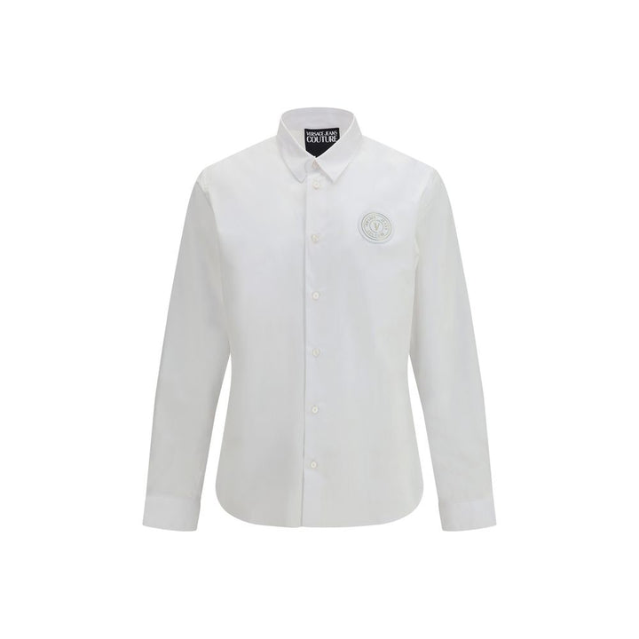 Versace Jeans White Cotton Dress Shirt
