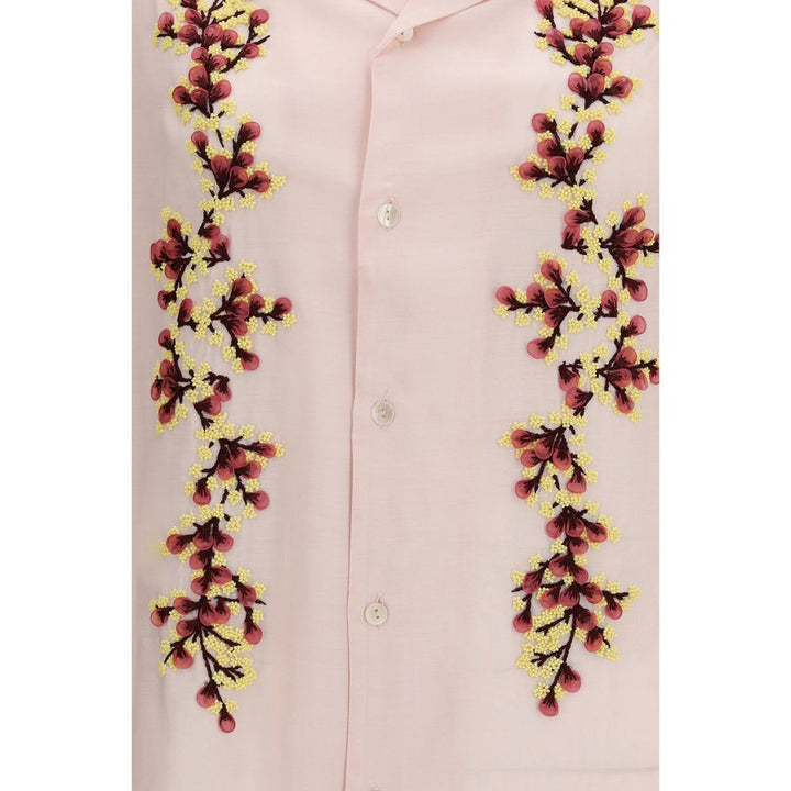 Baziszt Multicolor Cotton Pattern Shirt