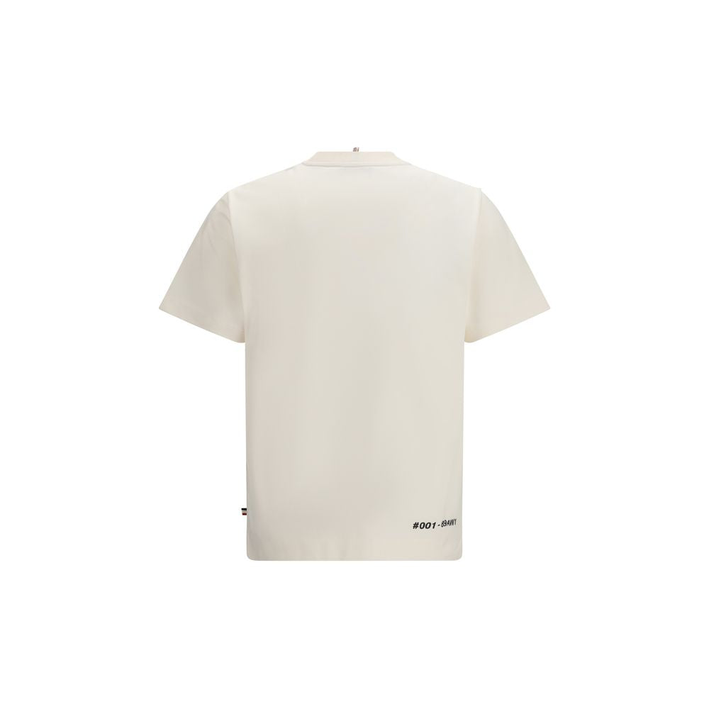 Moncler Grenoble White Cotton T-Shirt