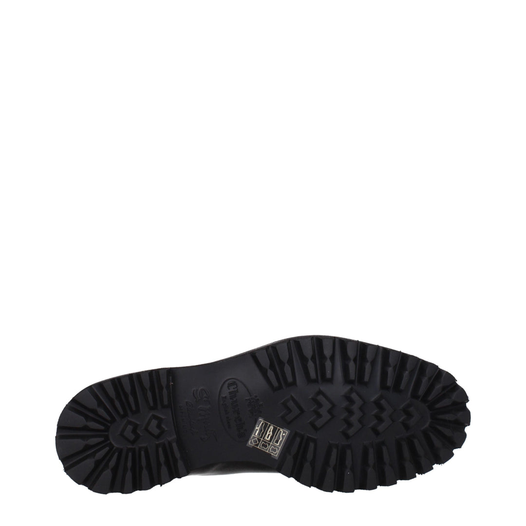 Church's Black Leather Ankle Boots