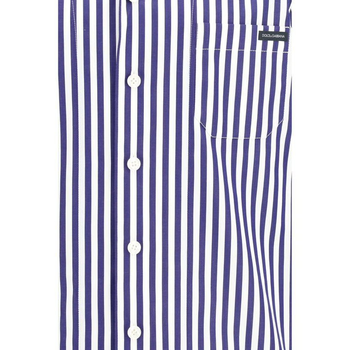 Dolce & Gabbana Multicolor Cotton Pattern Shirt