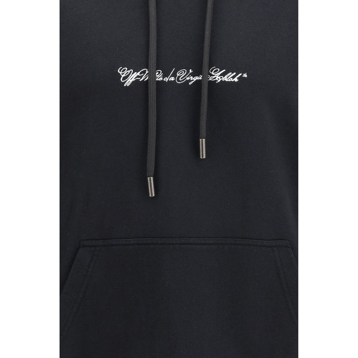 Off-White Black Cotton Sweatshirt