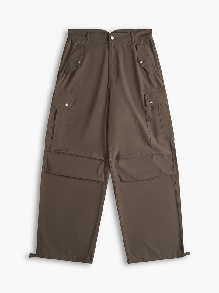 Rhude Olive Linen Cargo Pants