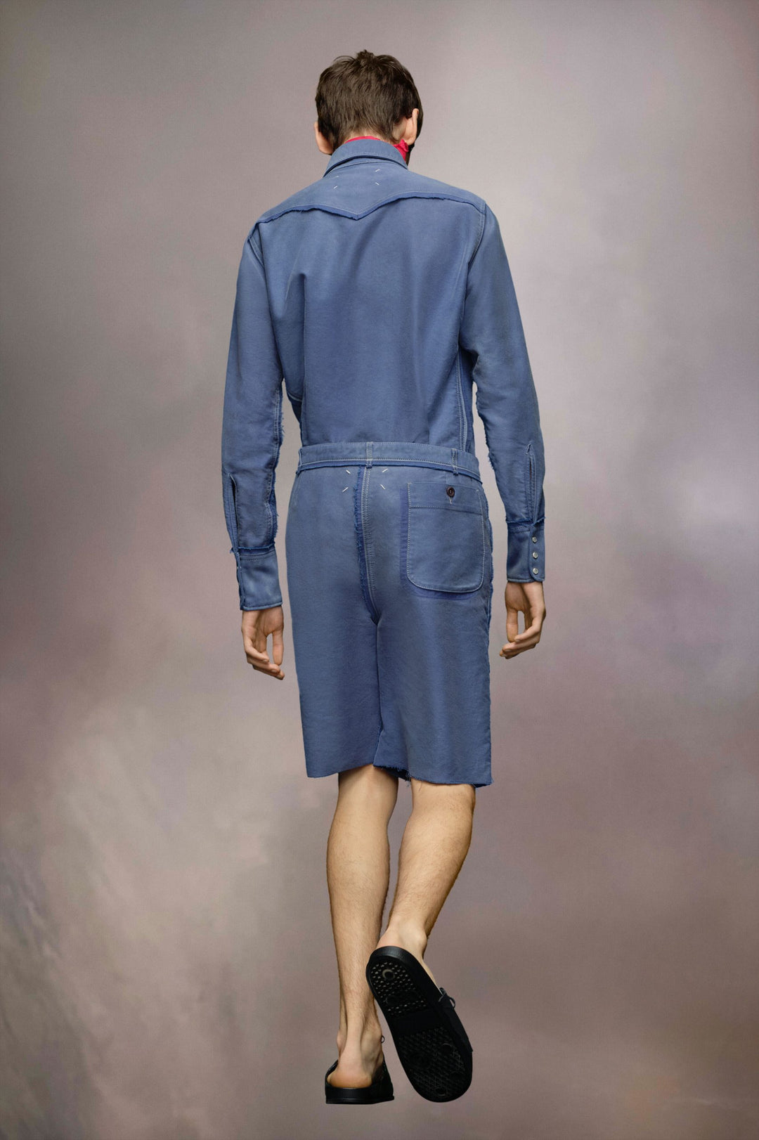 Maison Margiela Blue Fibres Shorts