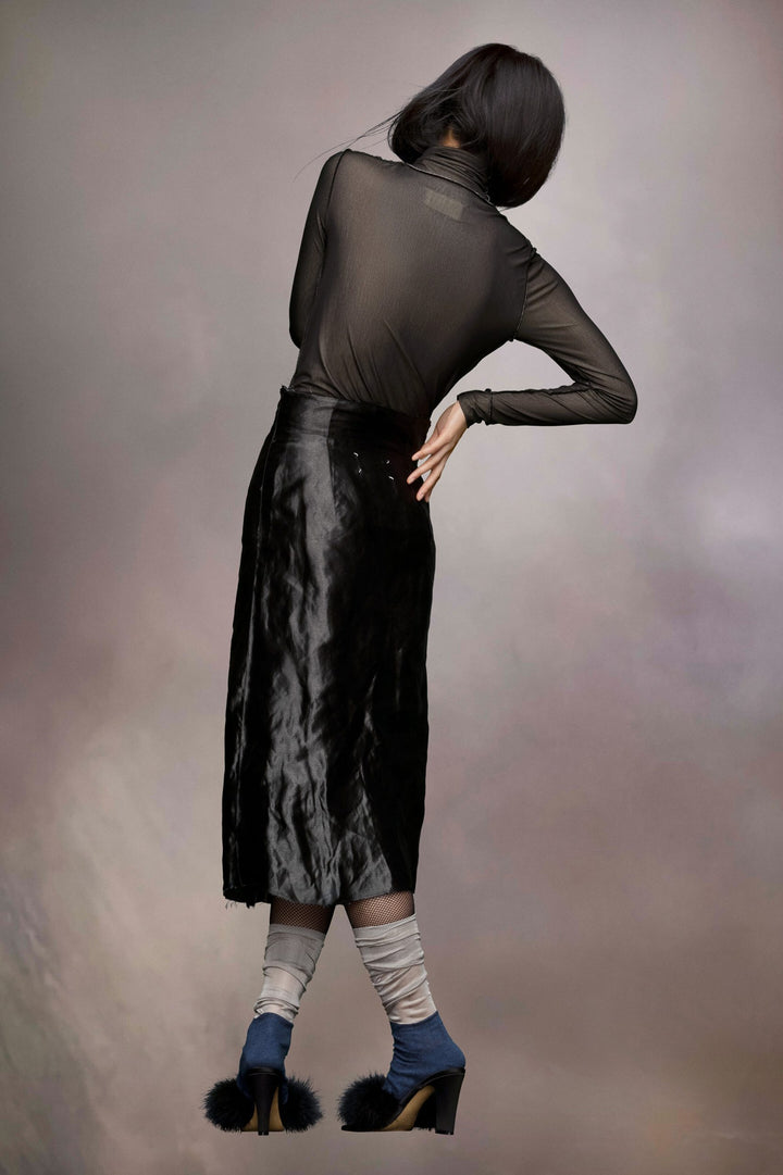 Maison Margiela Bicolor Fibres Bodysuit