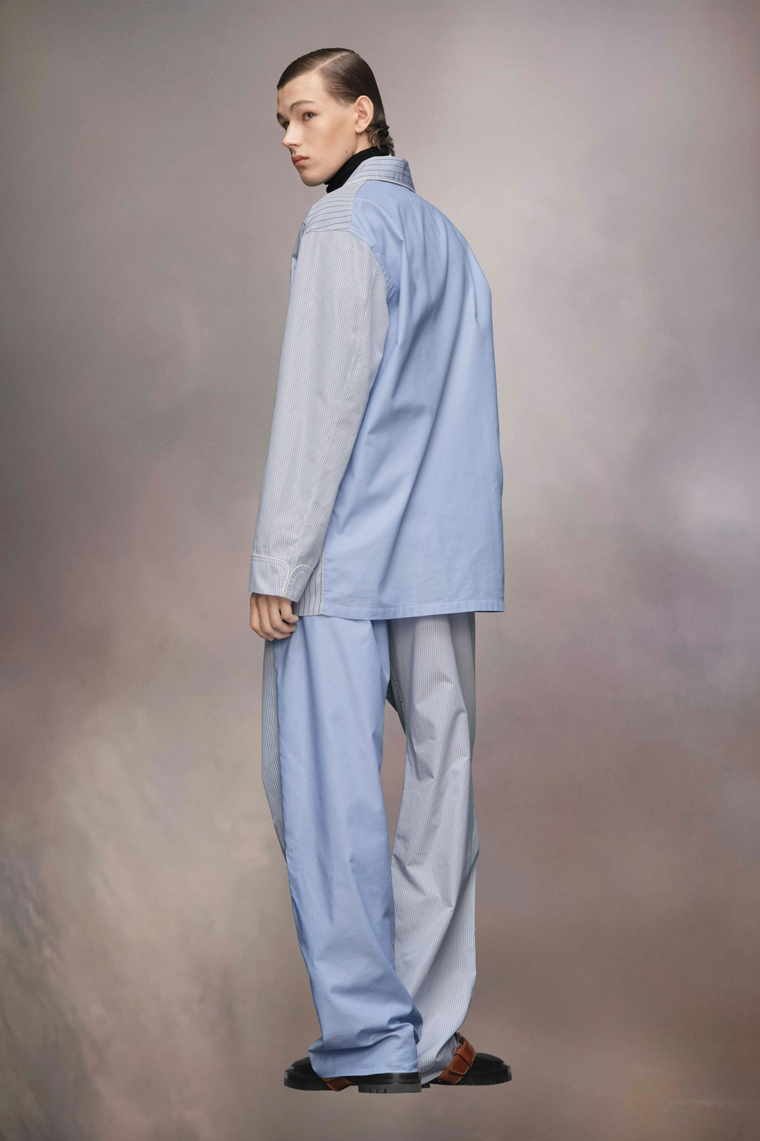 Maison Margiela Blue Fibres Top Sleepwear