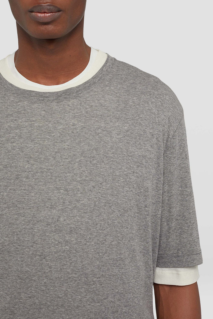 Jil Sander Gray Fibres T-Shirt