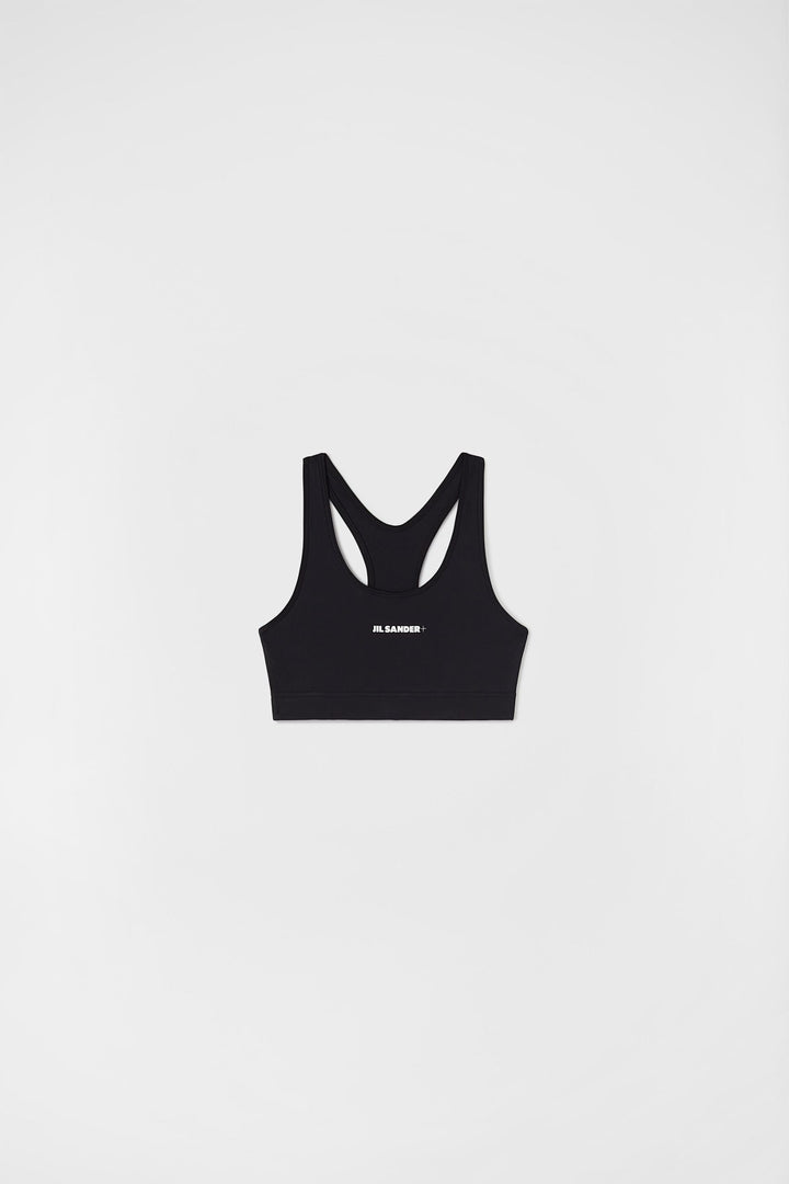 Jil Sander Black Fibres Tank Tops