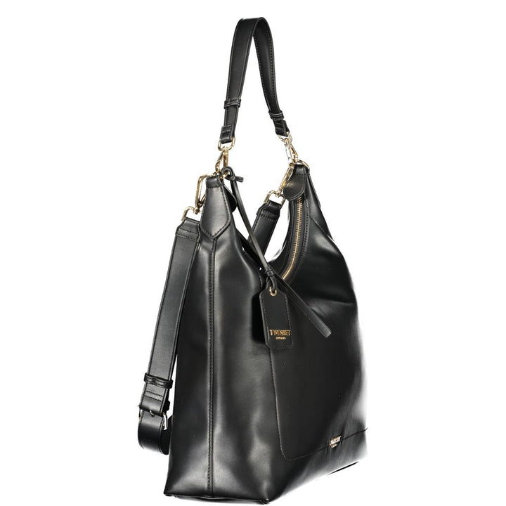 Twinset Black Polyurethane Women Handbag