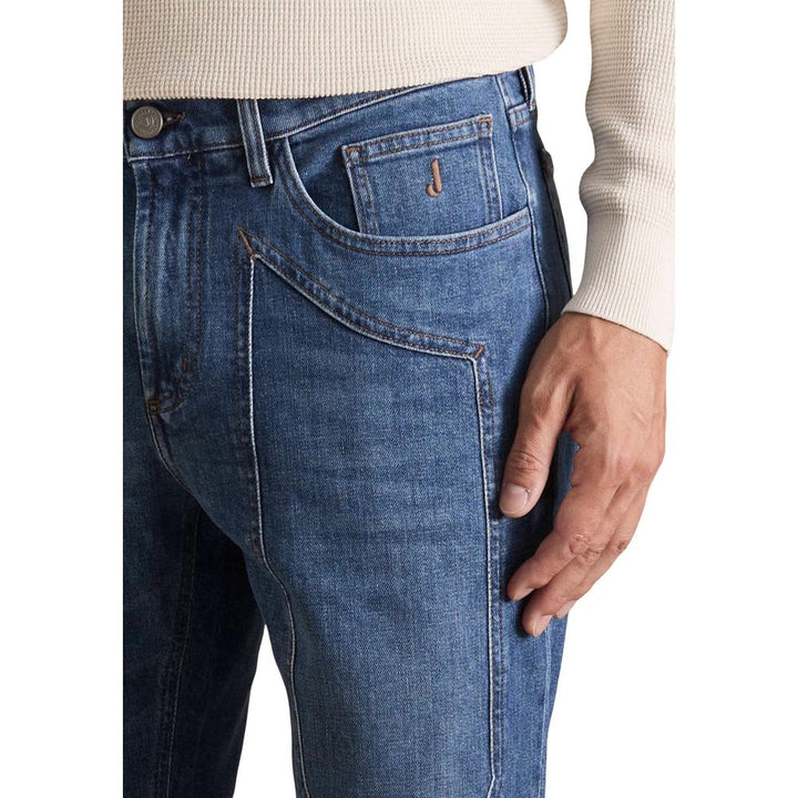 Jeckerson Light Blue Cotton Skinny Jeans