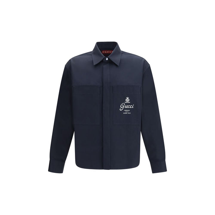 Gucci Blue Cotton Clothing