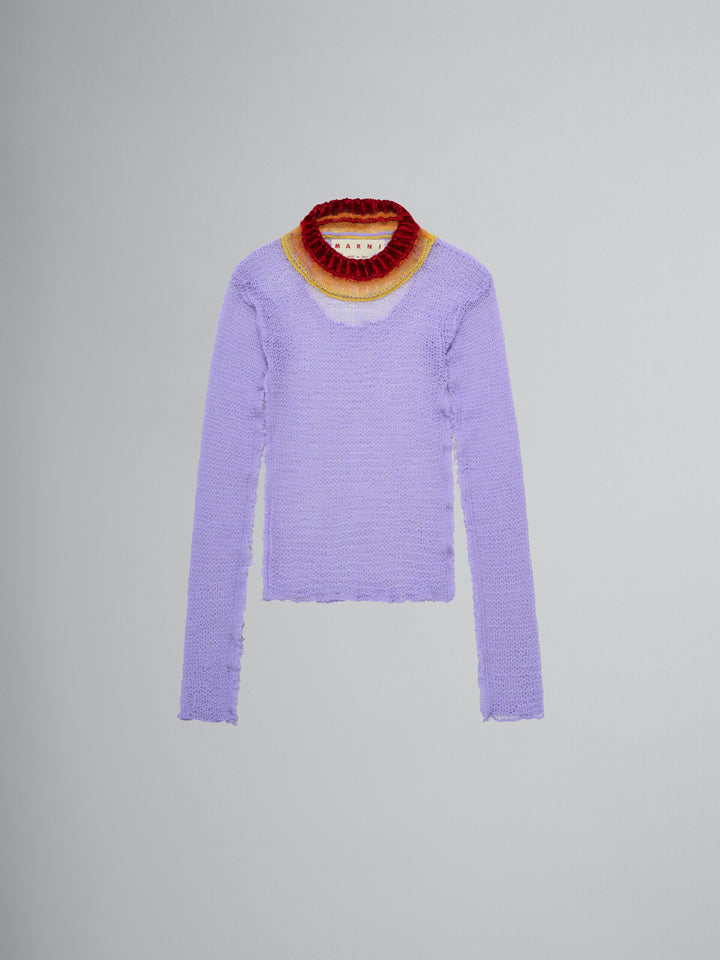 Marni Light Blue Fibres Sweatshirt