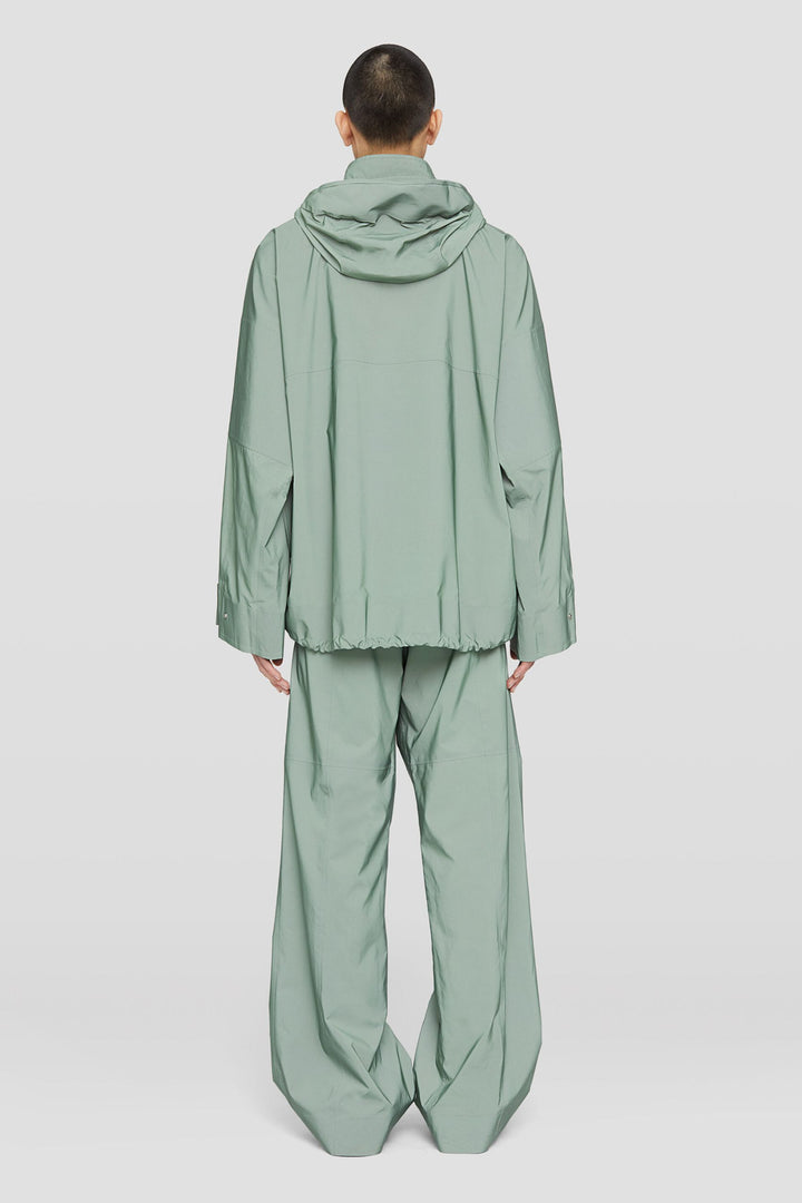 Jil Sander Green Fibres Full-Length Jacket