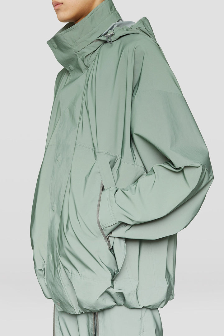Jil Sander Green Fibres Full-Length Jacket