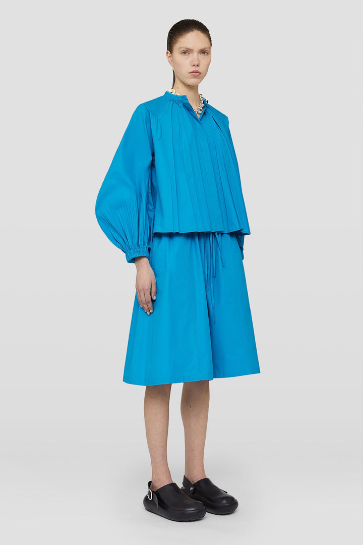 Jil Sander Blue Fibres Bermuda Shorts