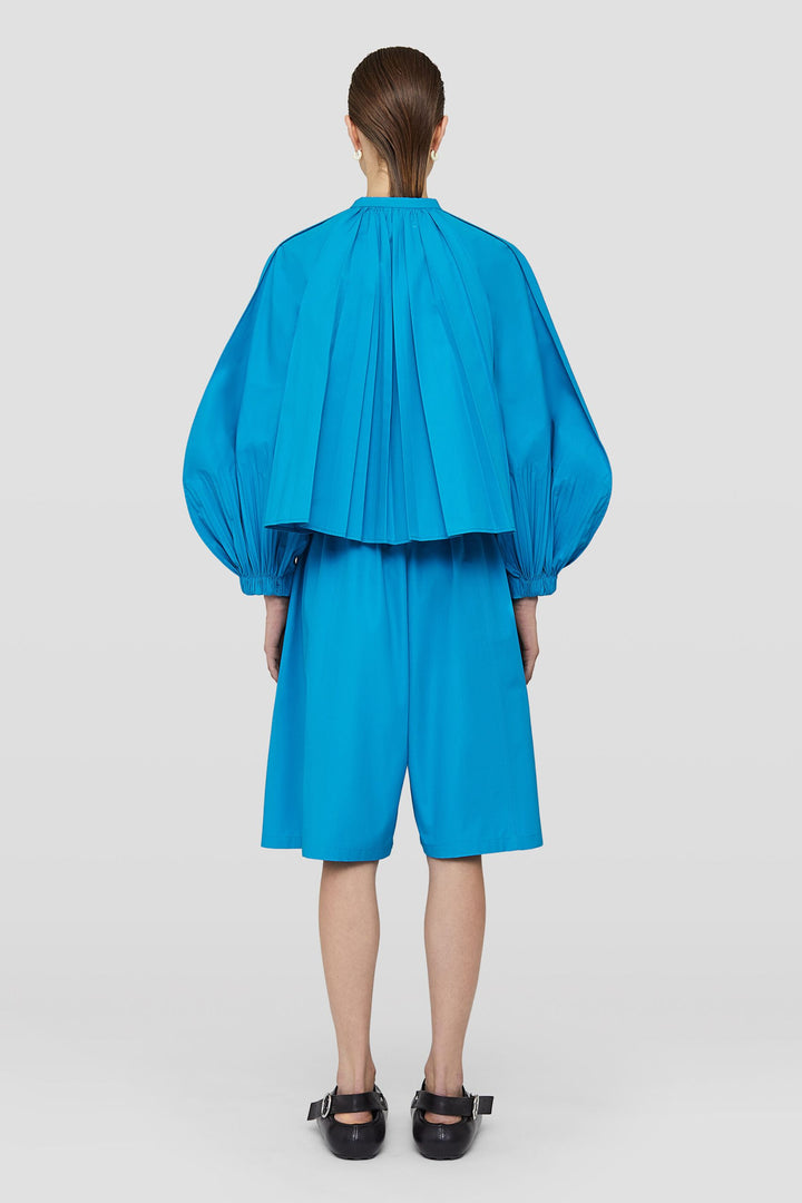Jil Sander Blue Fibres Bermuda Shorts