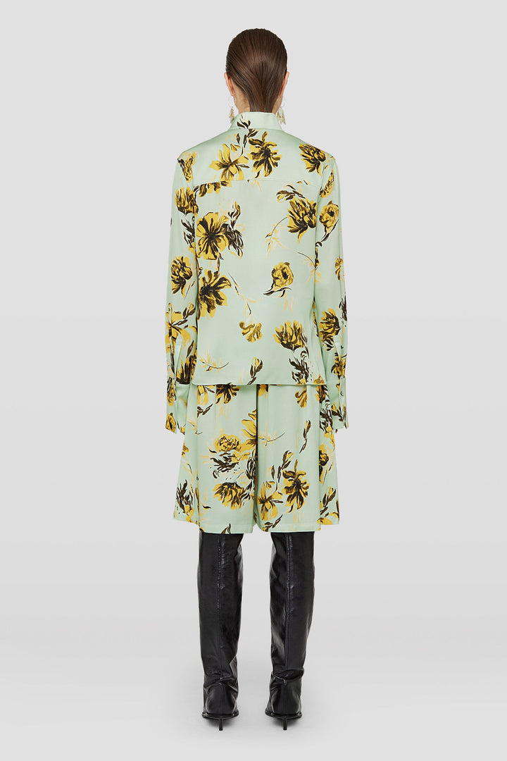 Jil Sander Green Fibres Long Skirt