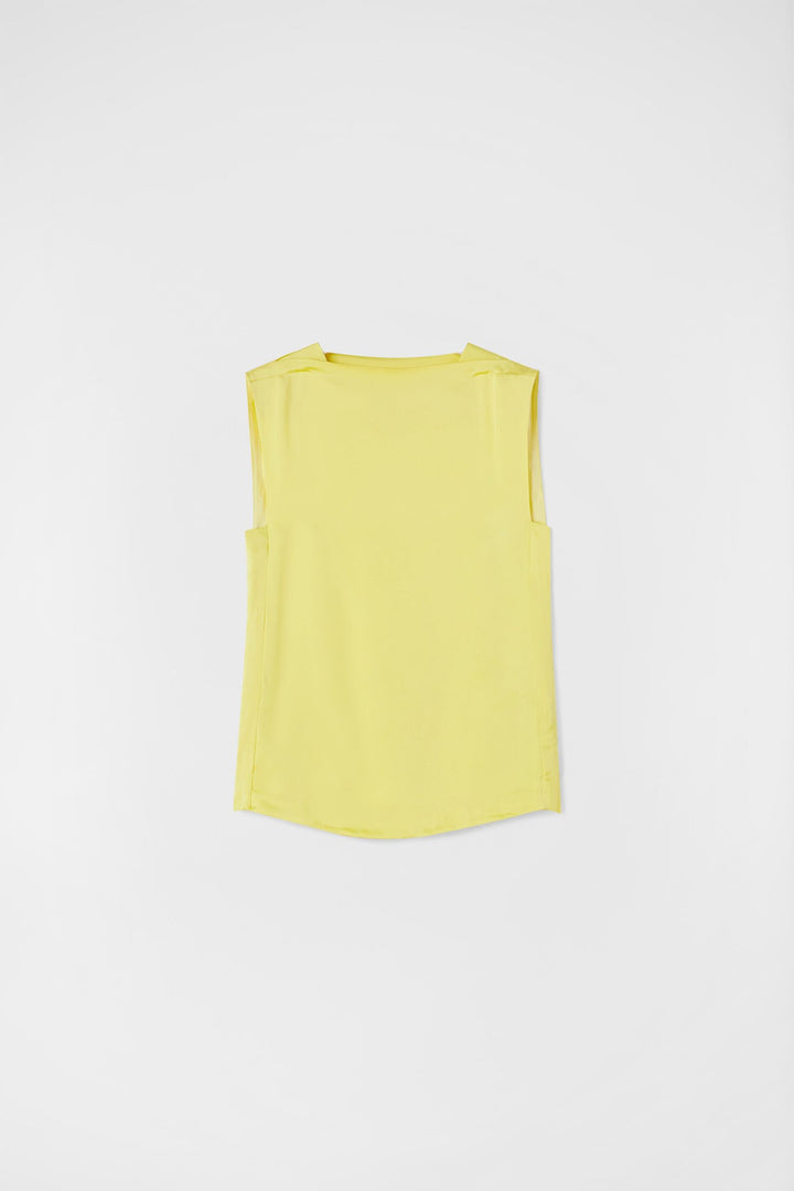 Jil Sander Yellow Fibres Tank Tops