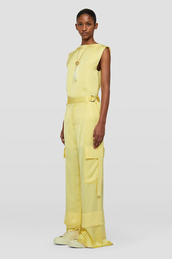 Jil Sander Yellow Fibres Tank Tops