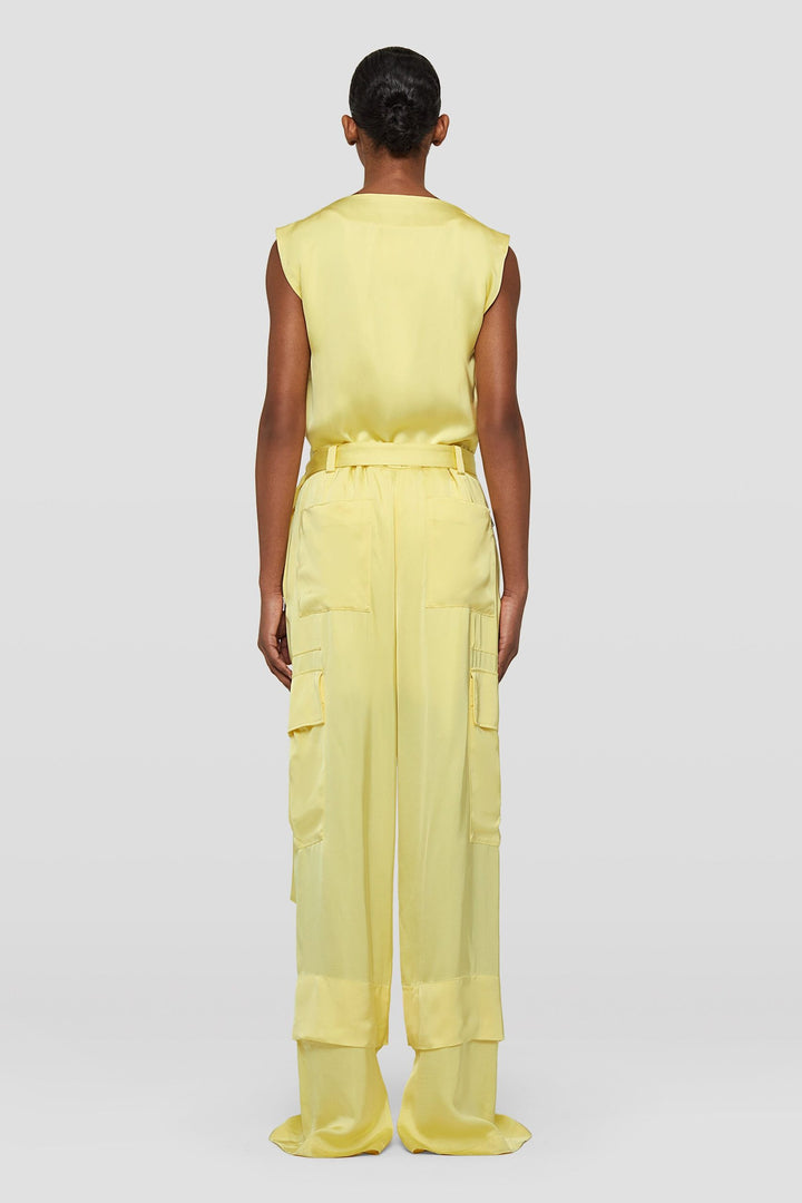 Jil Sander Yellow Fibres Tank Tops