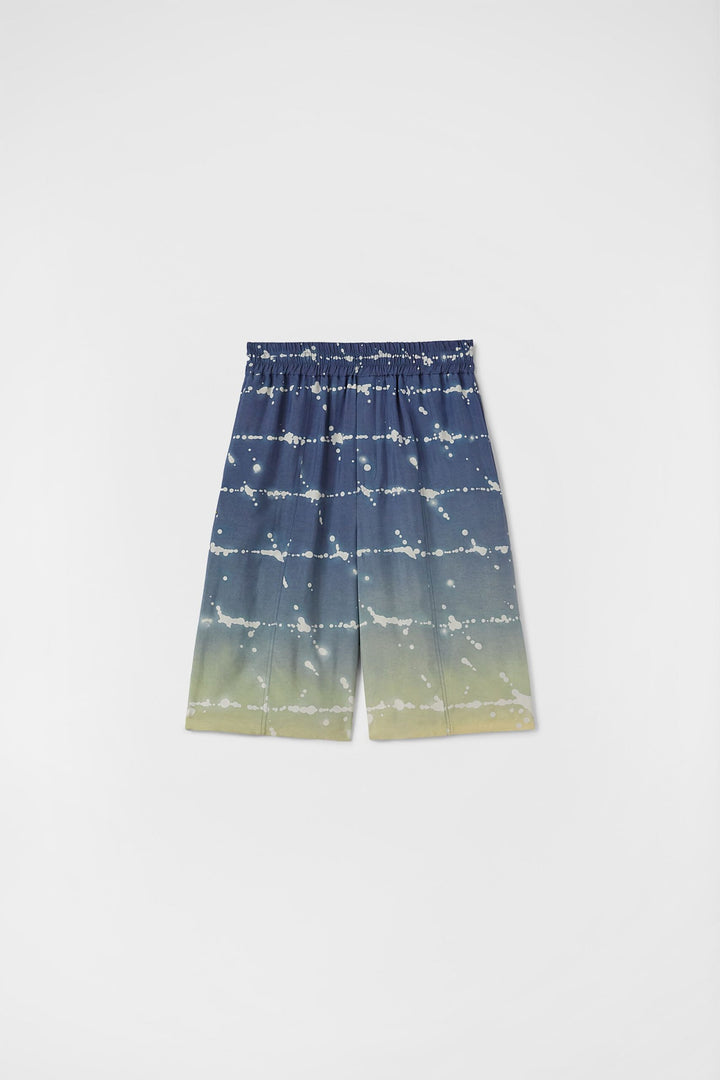 Jil Sander Blue Fibres Bermuda Shorts