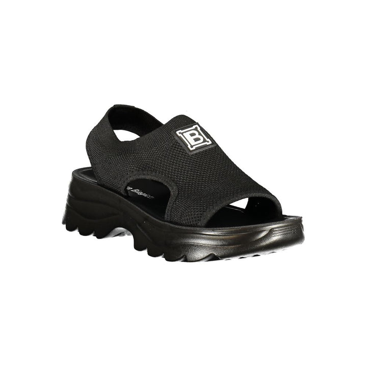 Laura Biagiotti Nero Poliestere Donna Sandal