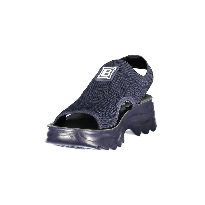 Laura Biagiotti Blue Polyester Women Sandal